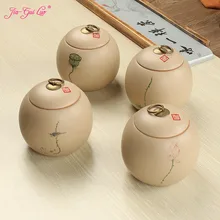 JIA-GUI LUO керамическая чайная коробка сушеный прибор для хранения фруктов банки Герметичная Бутылка аксессуары для чая Pu'er коробка для хранения чая керамическая банка D079