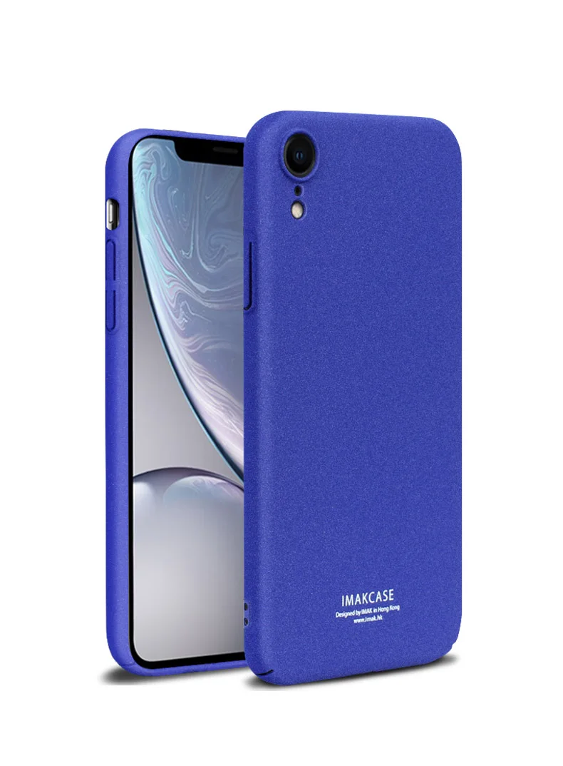 Для iPhone XR чехол IMAK матовый чехол для iPhone XR PC жесткий чехол для Apple iPhone XR 6,1''