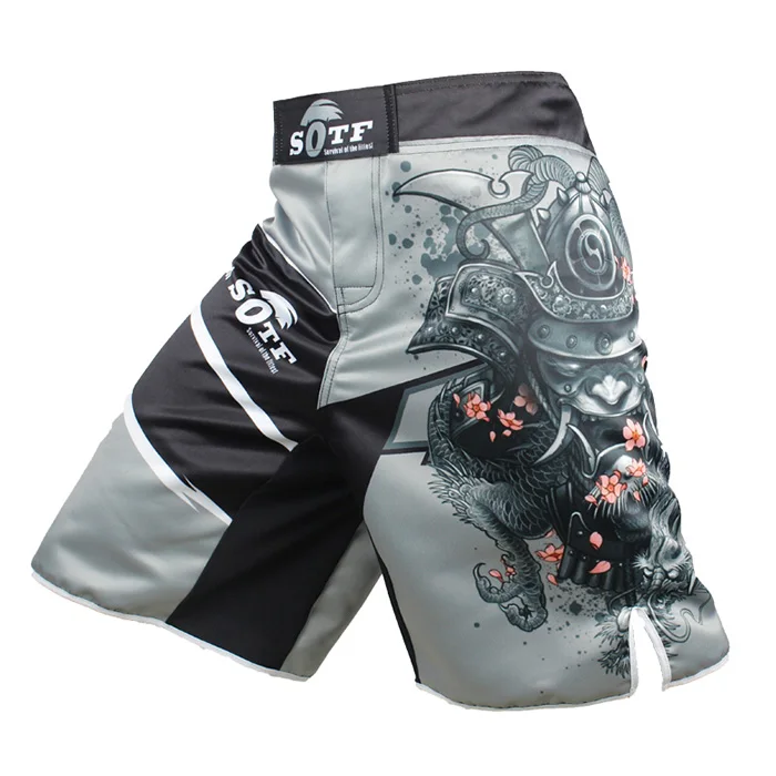 UFC BJJ ММА дышащие спортивные шорты для фитнеса персональные шорты PK Muay Thai Fist свободные беговые бои дешевые шорты WWF боксерские шорты - Цвет: Shorts-11