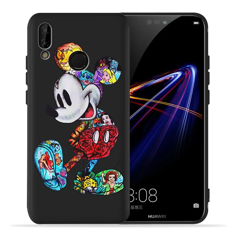 Groot Stitch marvel joker для huawei P8 P10 P20 P30 mate 10 20 Honor 8 8X 8C 9 10 V20 Lite Plus Pro чехол для телефона чехол Etui