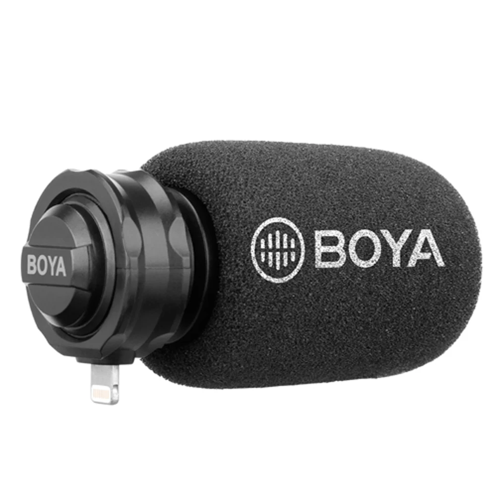 BOYA BY DM200 стерео микрофон для iPhone Xs Xr X 8 7 6s 6 Plus SE 5c 5S iPad mini 4 3 2 Pro Air Nano iPod Touch 5 Vlog