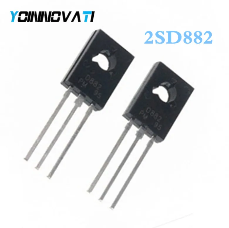 10 шт./лот Триод Транзистор D882 2SD882 3A/40V NPN Мощность пара/сочетается с B772 лучшее