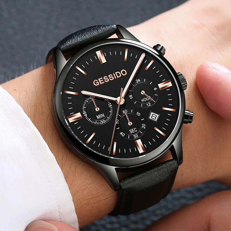 

Top Luxury Brand Mens Watches Business Quartz Watch Men Fashion Casual Waterproof Sport Male Clock Wristwatch Relogio Masculino