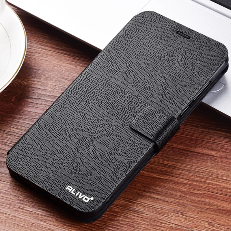 Кожаный чехол с откидной крышкой для Xiaomi Redmi Note 8 Pro T подставкой Бумажник телефона
