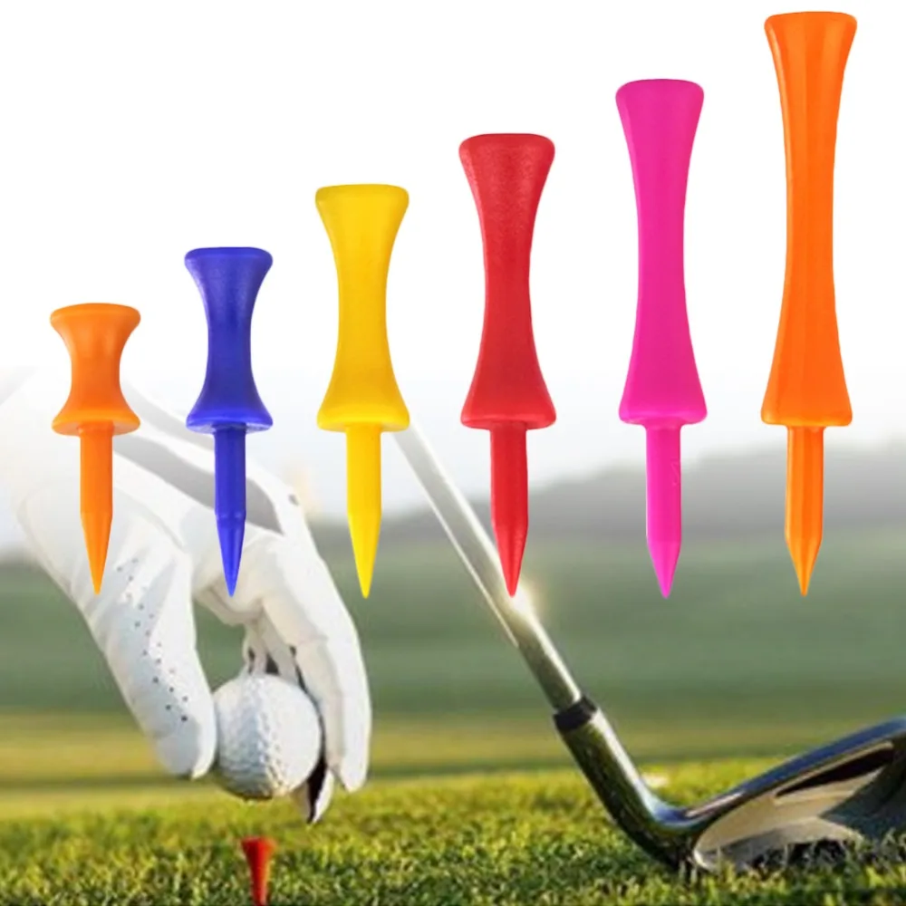 

5pcs Colorful Plastic Golf Tee Step Down Graduated Castle Tee Height Control 20mm Diameter for Golf Accessories #281460
