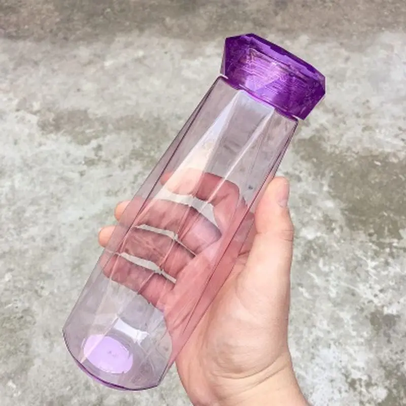 Бутылка для воды my summer 620 мл пластиковая бутылка с алмазным блеском креативные