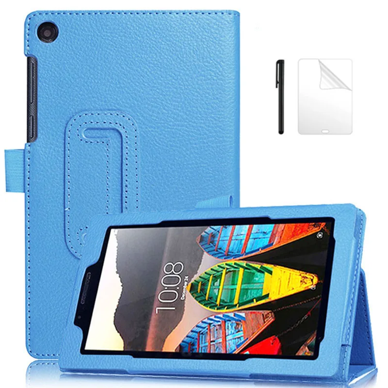 

Litchi style Tablet Case For Lenovo Tab3 730 730f 730m 730x TB3-730F TB3-730M 7.0 inch PU Leather Cover For Lenovo Tab 3 7 Case