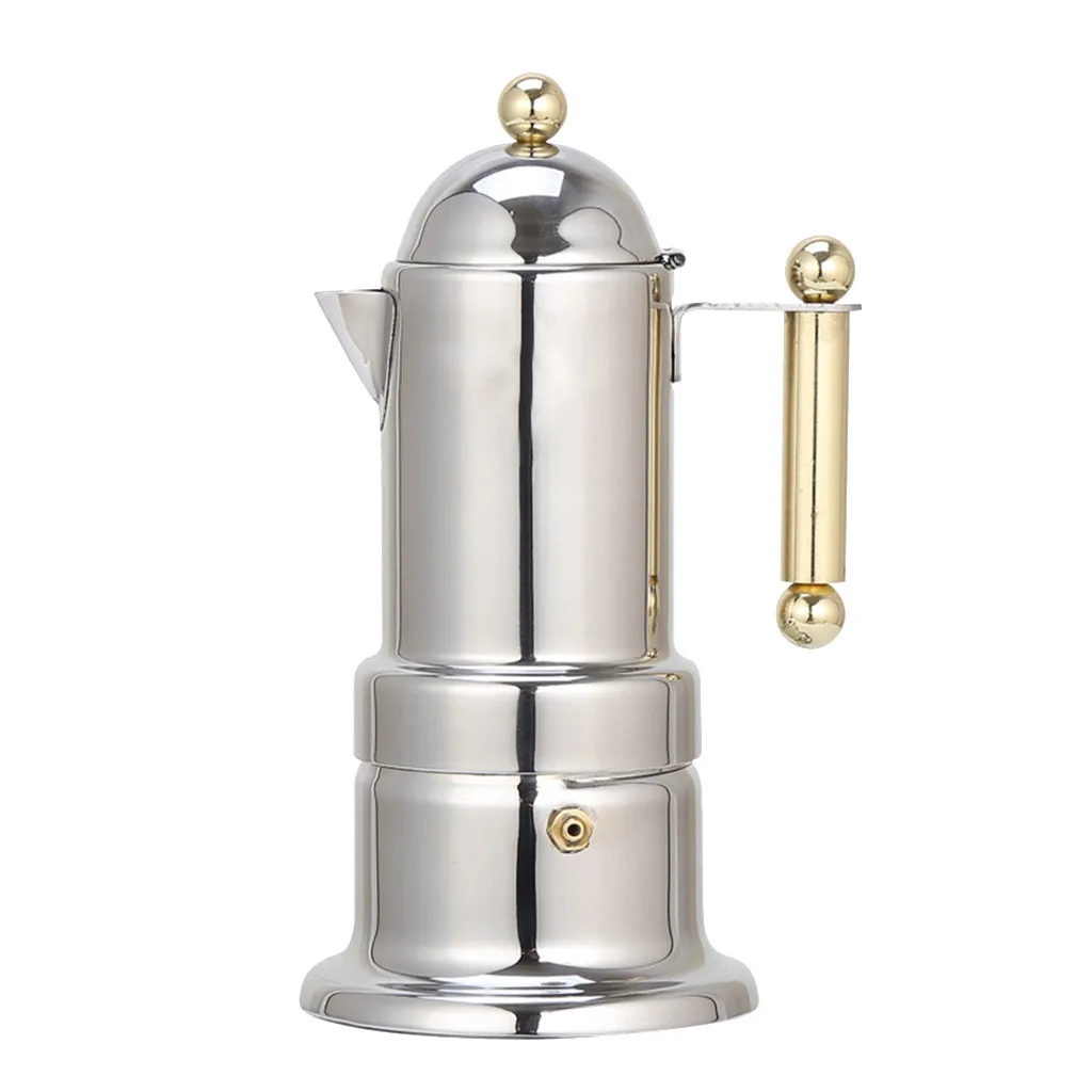 Buy Stainless Steel Moka Espresso Coffee Latte Maker