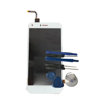 

RYKKZ For Bravis A506 Crystal LCD Display With Touch Screen Digitizer Assembly Replacement With Tools+3M Sticker