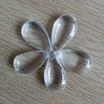 

10units 63mm Transparent Glass Chandelier Crystals Prism Lamp Parts Hanging Crystal For Chandelier Free Shipping