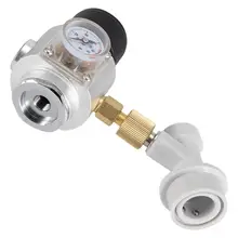 Пивоварения самогон CO2 регулятор Зарядное устройство комплект газовая плита отключить домашний пивной кегератор Co2 пива