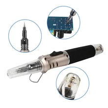 10 em 1 Ferro de Solda Conjunto de Ignição Automática Portátil Kit Tocha de Soldagem Ferramenta Profissional Função De Acendimento Automático