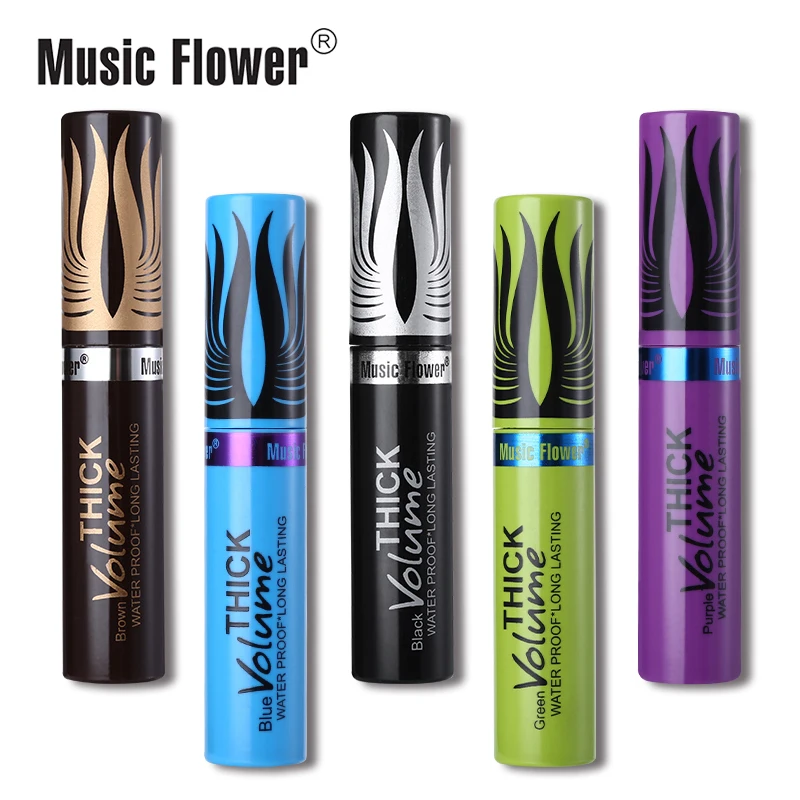 Тушь для ресниц Music Flower Rimel водостойкая долговечная тушь макияжа густая