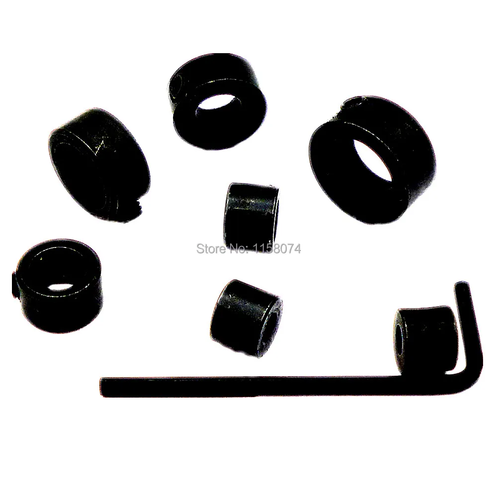 1PC Drill Bit Shaft Depth Stop Collars Ring 3mm Woodworking Wood Drills
