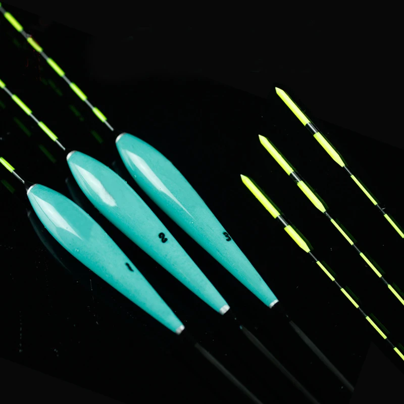 3Pcs/lot Fishing Float Bobber Balsa Wood Float Buoy Floating Carp Fishing Flotador Pesca Fishing Tackle 1# 2# 3#