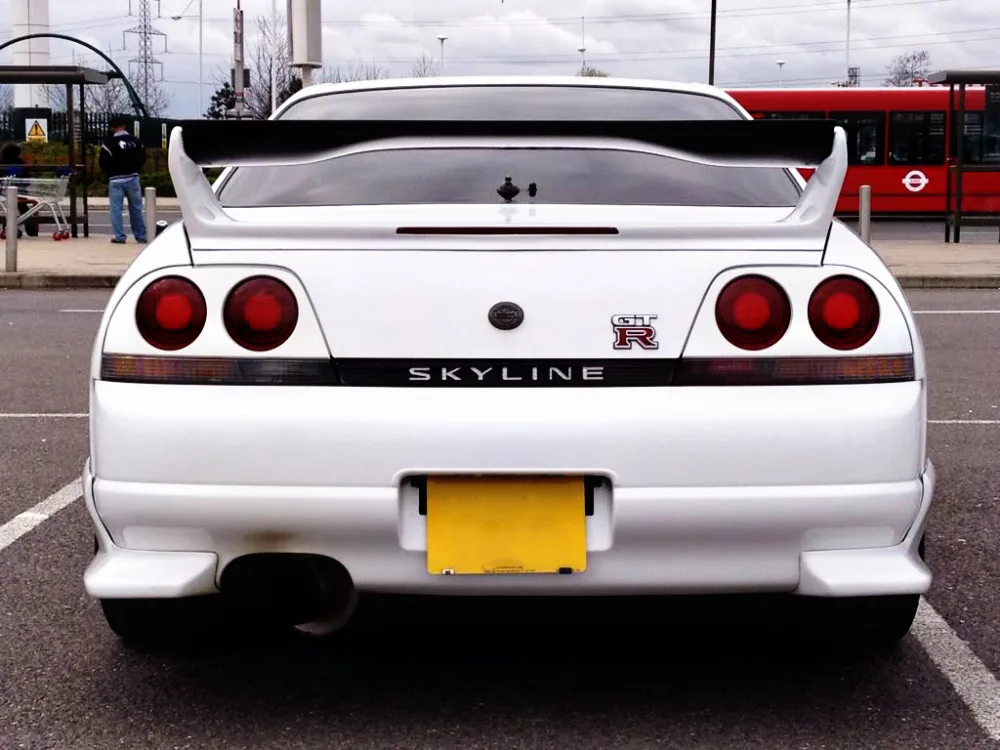 R33 GTR Auto Select Shibi Devil Spoiler Blade(11)