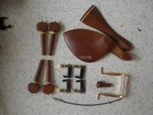5 набор мармелад частей скрипки с кусок хвоста, подбородок колышек и конец pin тонкой хвост тюнер кишки и подбородок clampl остальное все в 4/4