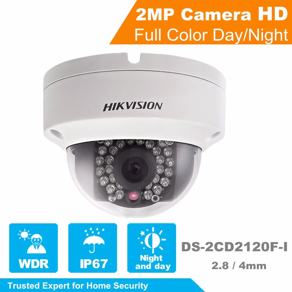 Hikvision 1080P CCTV Camera Onvif DS-2CD2120F-I 2.0 Megapixel Dome Network PoE IP Camera with Night Version & Cloud StorageEZVIZ camera : image Hikvision 1080P CCTV Camera Onvif DS-2CD2120F-I 2.0 Megapixel Dome Network PoE IP Camera with Night Version & Cloud StorageEZVIZ camera
