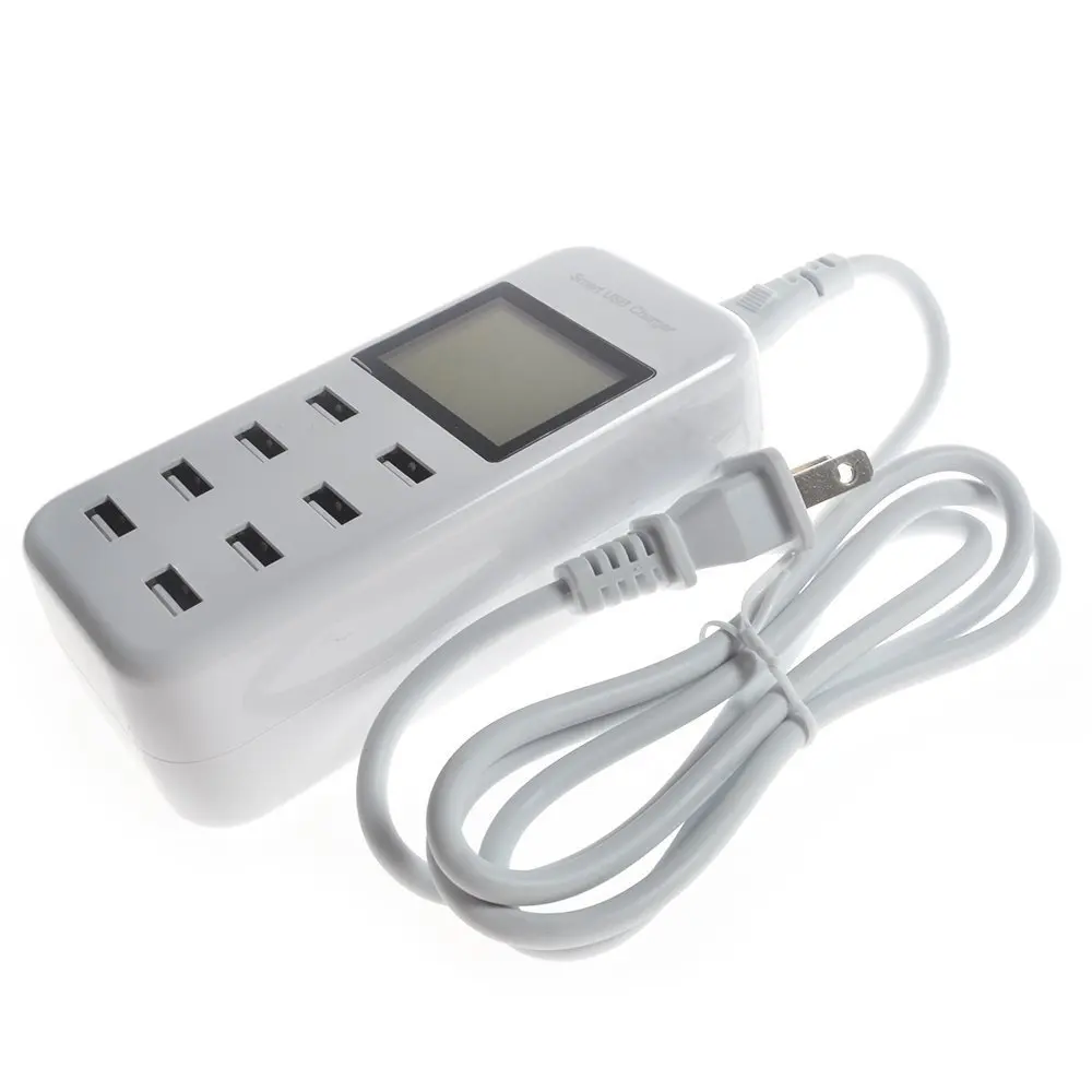 

Universal 5V usb charger 8 port USB charging dock station multi port stand mobile phone adapter for Iphone 6 7 xiaomi smartphone