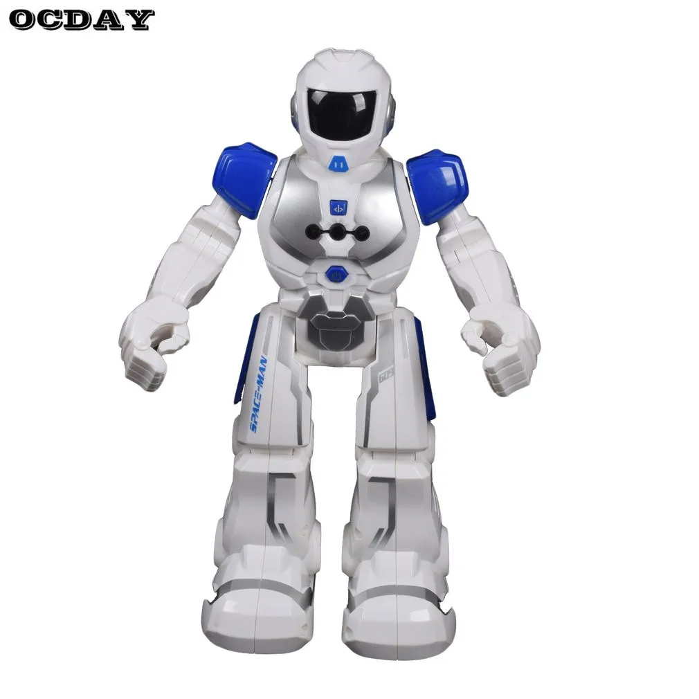 

Smart Space Robot Electric Soldier Walking Dancing Robot Intelligent Infrared Gesture Action Figures Toys for Children Kids Gift