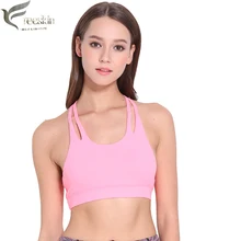 Zhangyunuo женский спортивный бюстгальтер Топ Мягкий для женщин фитнес Training спортивные бег спортивный бюстгальтер йога