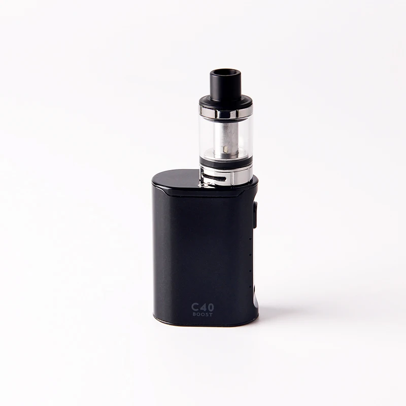 

Authentic ECT Electronic Cigarette Kit ECT C40 Boost kit 40w Vape Box Mod KIT 2.0ml Tank Capacity 1800mah Battery