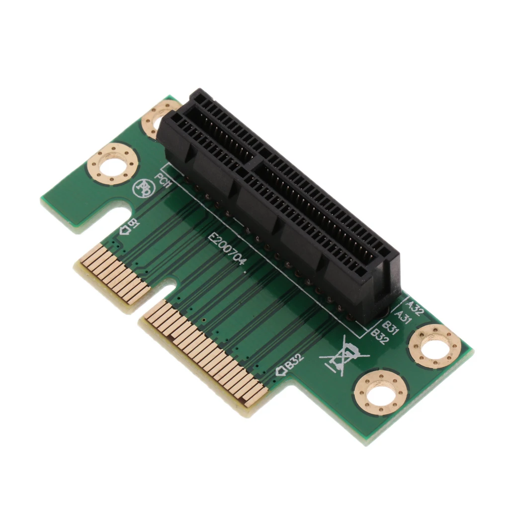 PCI Express 4X 90 Degree Adapter Riser Card For 1U Computer Server Chassis