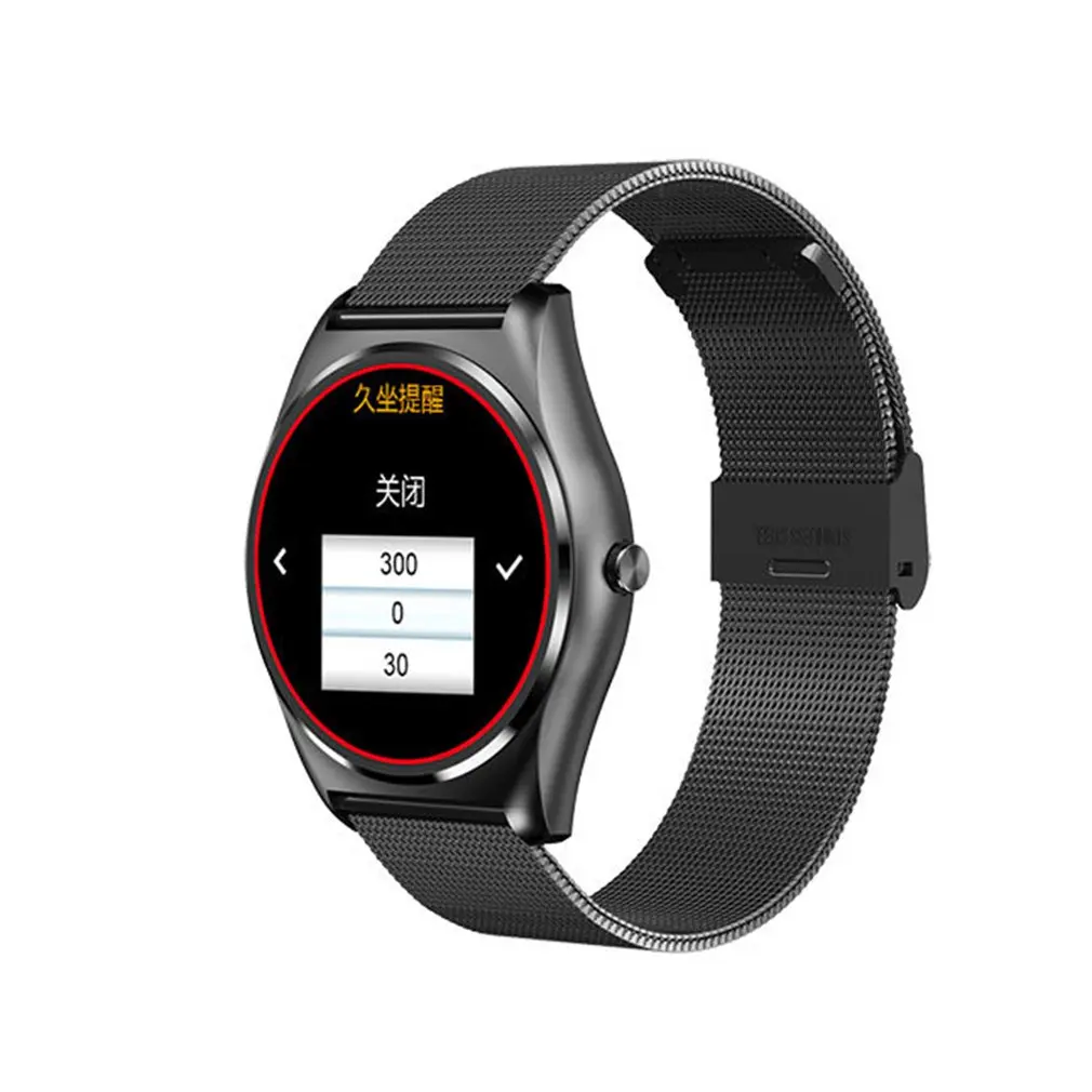 

2018 Wireless Charging N3 Bluetooth Call Smart Watch Sports Waterproof Business Men Women For Android iOS Christmas Gift Black