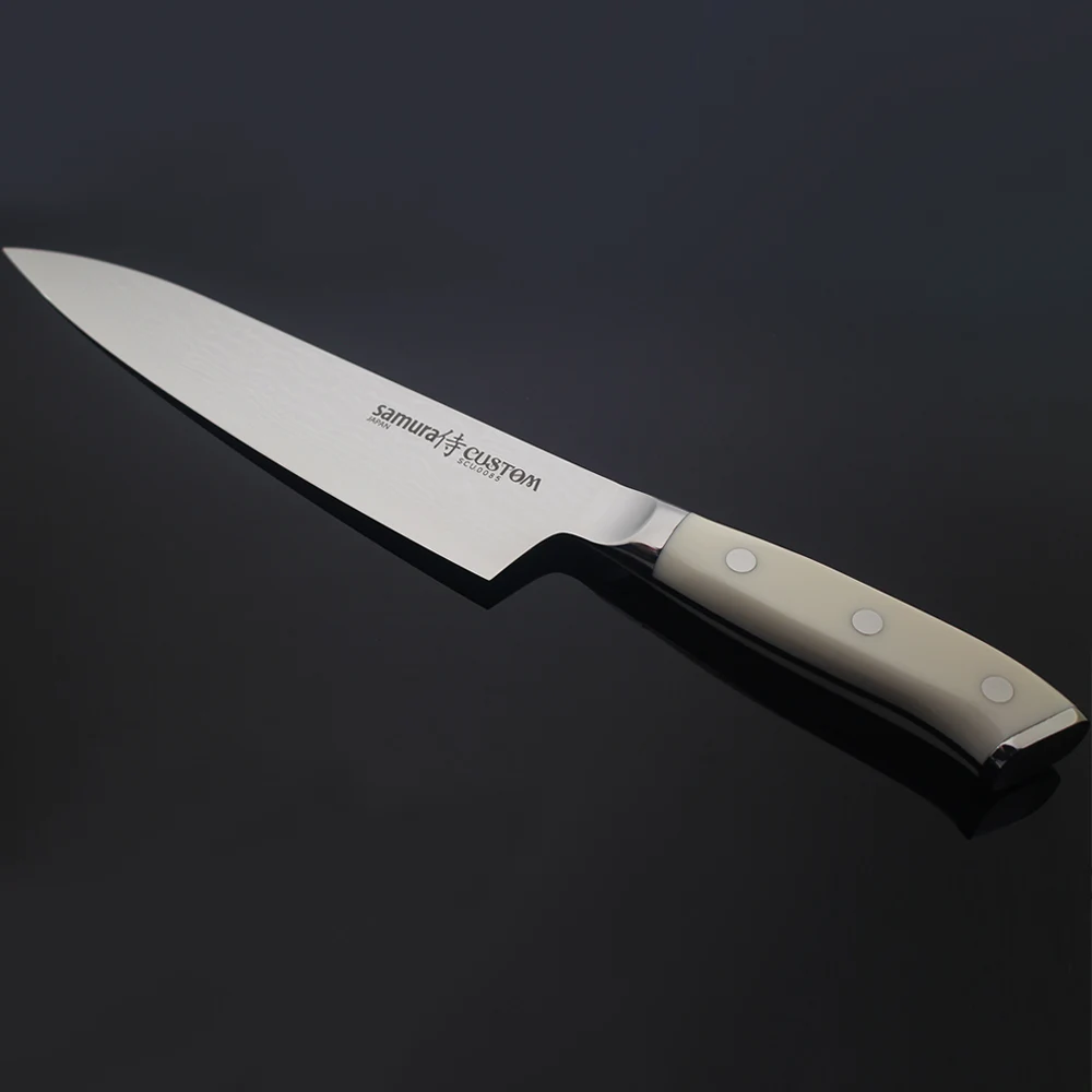 7inch Genuine Japanese VG10 Damascus Steel Chef Knife with G10 Top Grade Handle Handmade Professional Kitchen