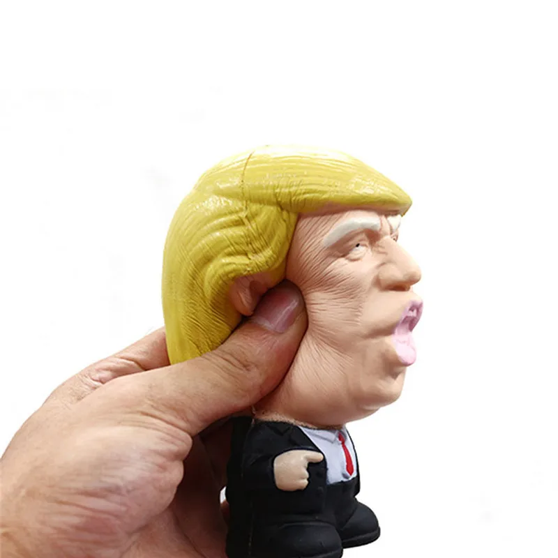 Персонаж Трамп, Мягкая Новинка, забавная игрушка для детей, сжимаемая игрушка, отпустите давление, медленно отскок, для взрослых и детей