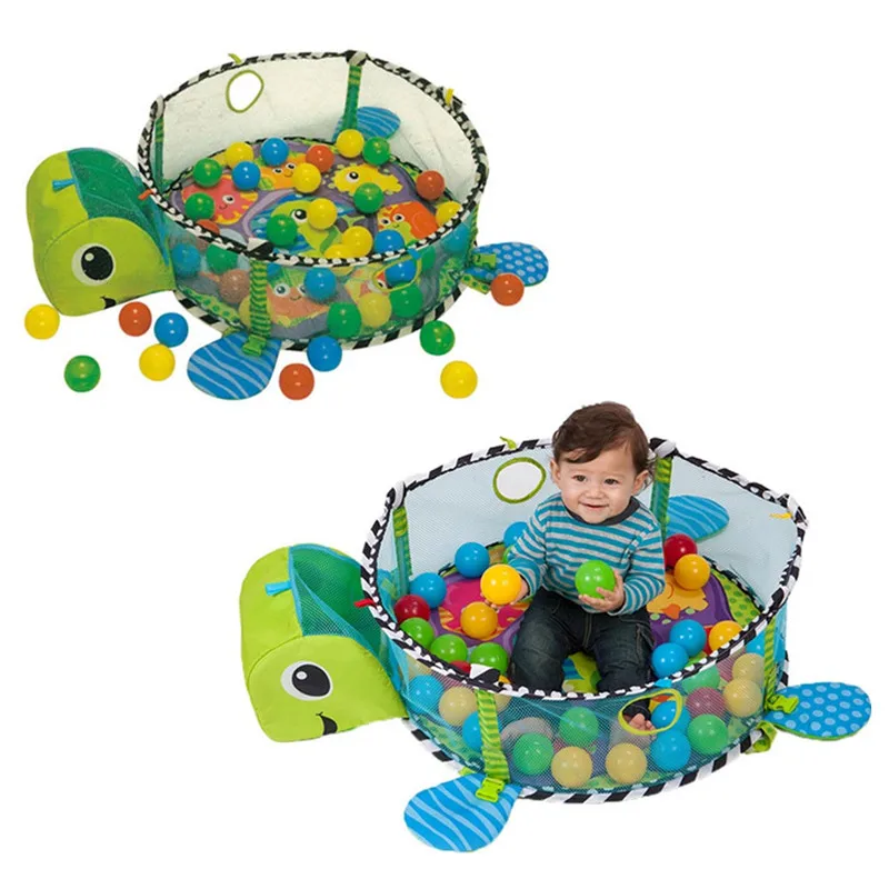 

MrY Portable Baby Playpen Children Outdoor Indoor Marine Ball Pool Play Tent Kid Safe Playpens Game Pool of Balls for Kids Gifts New