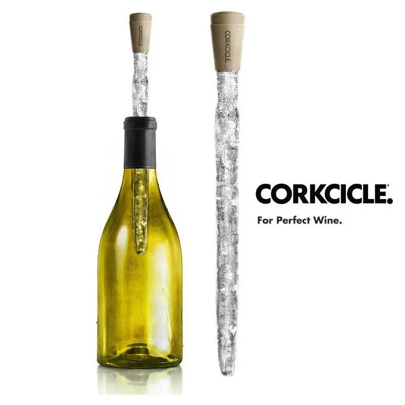 CORKCICLE 1pc wine cooler drink chiller beer freeze ice beverage tube