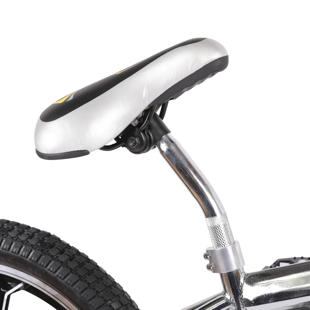 HILAND 20'' 20 inch BMX Bike Freestyle Steel Bicycle Double Caliper Brake Show Bike Stunt Acrobatic Bike Alloy Complete Wheel