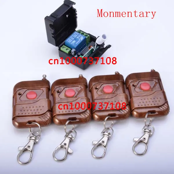 

Smart Home Power Switch DC12V 1CH Wireless Remote Control Switch System 315/433.92MHZ.