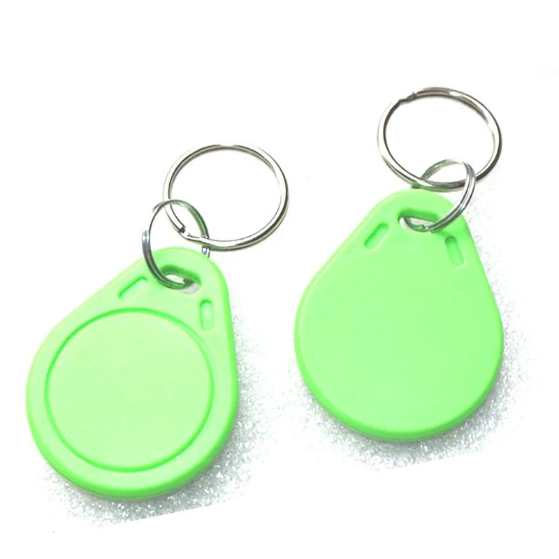 Enhanced RFID Proximity Key Fob Set - 100pcs Writable Tags
