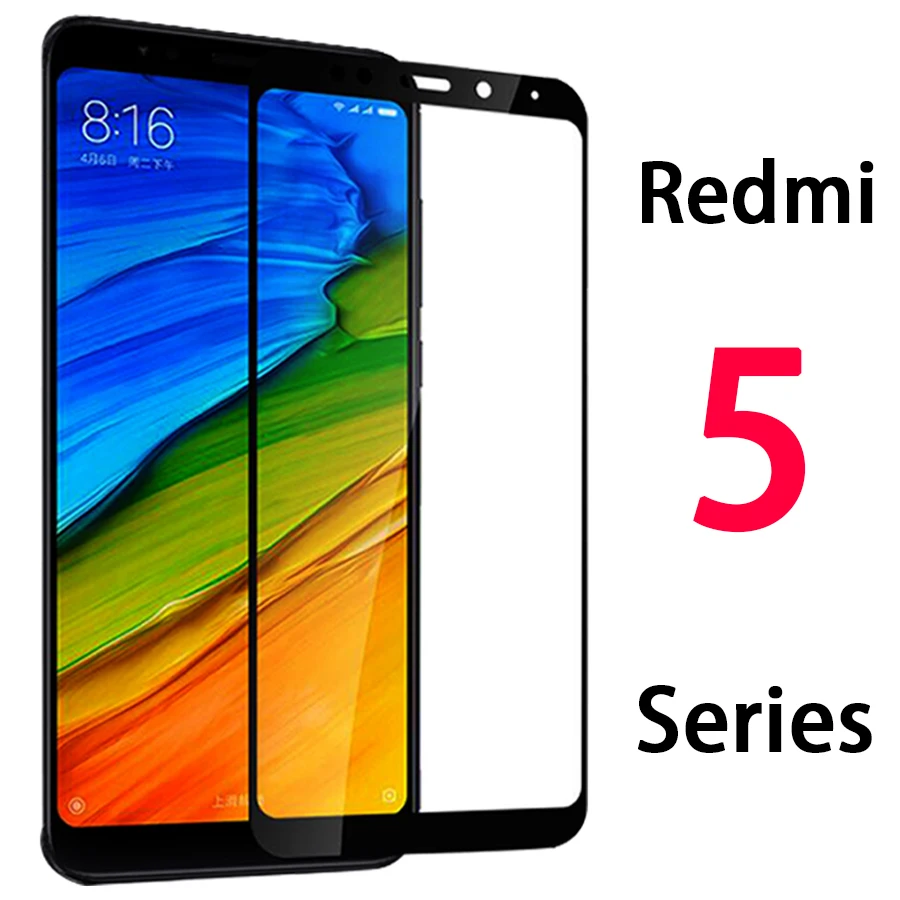 

armor protective glass on for xiaomi redmi note 5 pro plus screen protector tremp redme not 5pro 5plus tempered glas sheet film