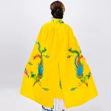 New Chinese Ancient Clothing Mantissas Costume Female Embroidered Cloak Performance Wear