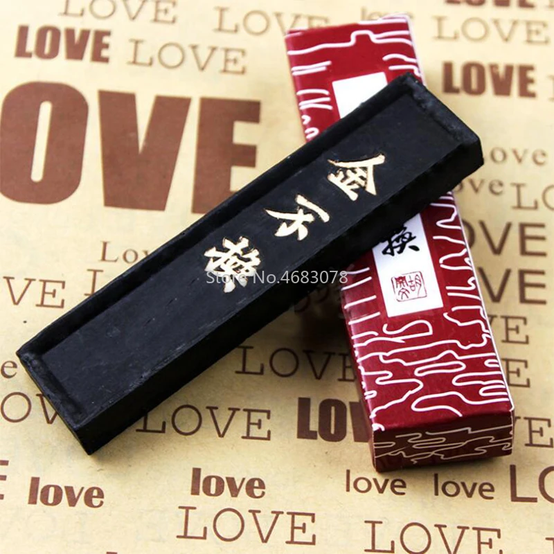 

1Pcs 50g Jinbuhuan HuKaiwen Ink bar ink block cartridge for calligraphy and painting Chinese Calligraphy