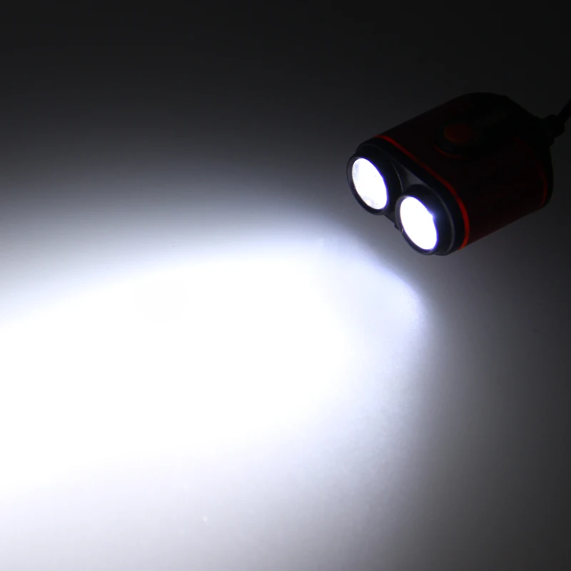 Excellent Super Strong Beam Bicycle Rechargeable 10000LM 2xXM-L2 LED Long Distance Light Lamp Headlight +16000mAh Battery Pack+Charger 9