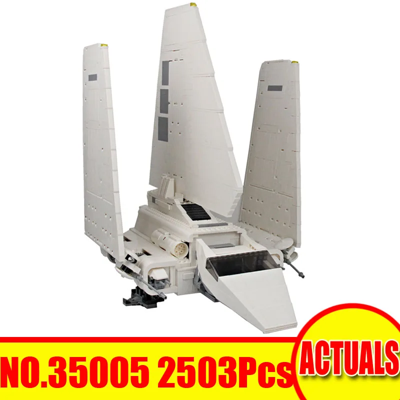 

LELE 35005 2503Pcs Star Wars Figures Imperial Shuttle Building Model Blocks Bricks Set Kids Toys For Children Compatible 10212