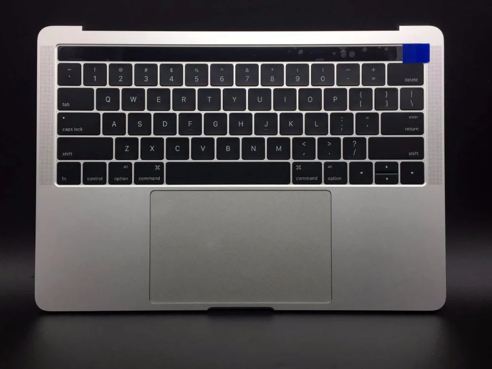 Новинка 661-05334 серебро Топ чехол с Батарея и сенсорная панель для MacBook Pro 13 "2016 a1706 США Макет