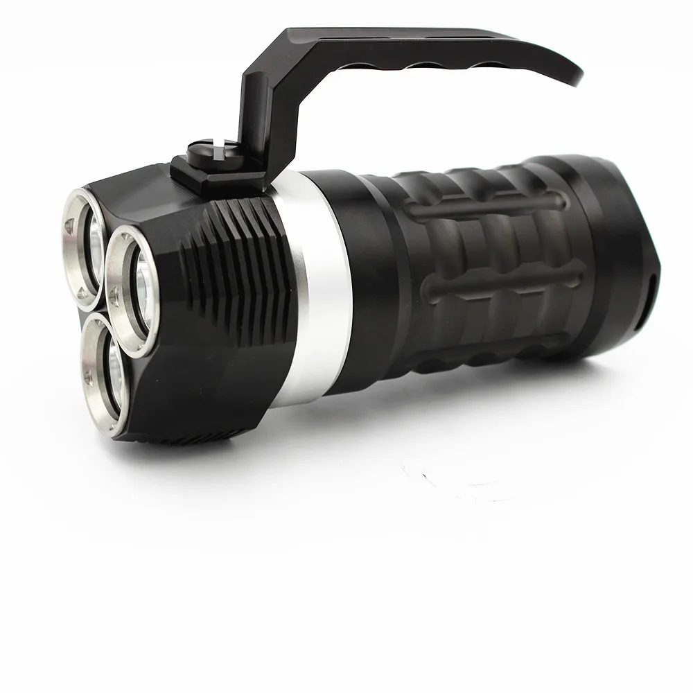 Modo de Acampamento Xm-l2 à Prova Luz da Noite Mergulho Lanterna x Dwaterproof Água Holofote Portátil Spotlight Handheld 4000lm Led 3 5 Luzes e Iluminação