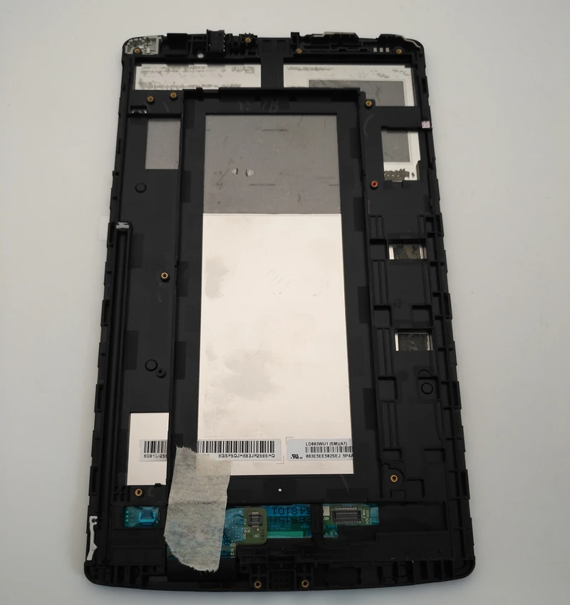 

Azqqlbw 8.3" LCD Display + Touch Digitizer Screen glass For LG G PAD X 8.3 VK815 VK-815 with frame +tools LCD Display