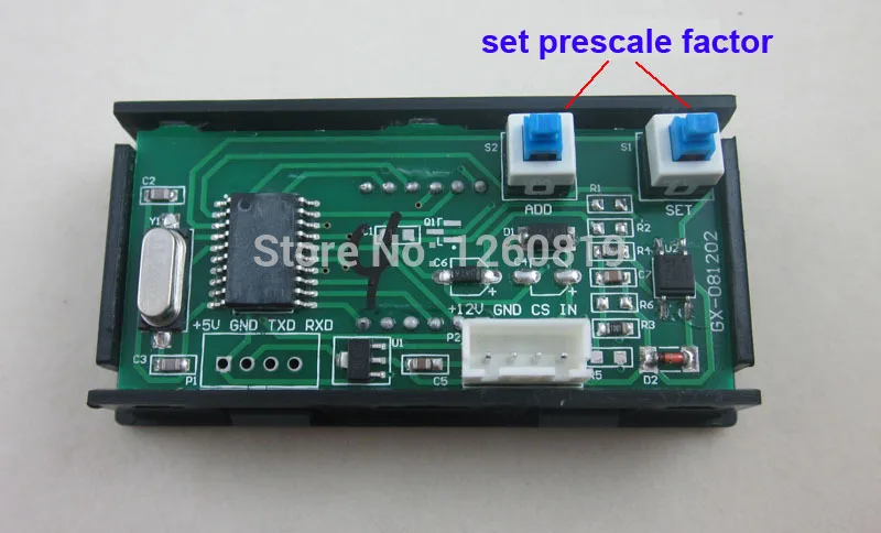 Red LED Motor Tachometer Speed Measure Meter panel with Ratio 5-9999 RPM display Red LED Motor Tachometer Speed Measure Meter panel with Ratio 5-9999 RPM display