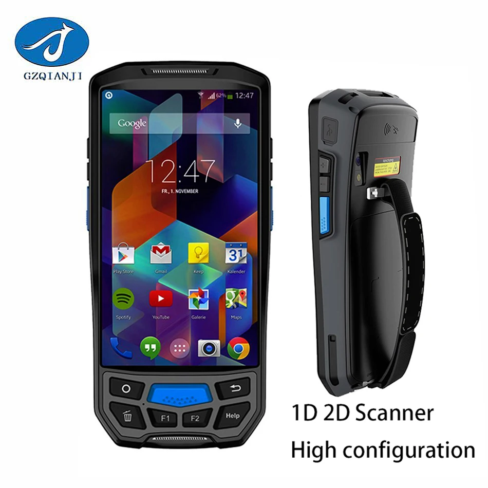 

PDA handheld Wifi Bluetooth NFC RFID Reader Rugged Android industrial PDA 2D QR code laser datalogic barcode scanner nfc/rfid