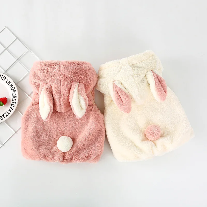 

Baby Girls Winter vest Warm Faux Fur Fleece Coat Children Jacket Rabbit Ear Hooded Outerwear Kids Jacket for Girls Clothing