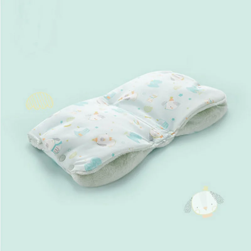 Parabebe Colorful Baby Stroller Gloves Winter Waterproof Hand Muff Child Stroller Accessories Mitten Thick Fleece Glove For Pram