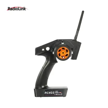 

RadioLink RC4GS 2.4G 4CH 400M Distance Remote Controller Transmitter + R6Fg Gyro Inside Receiver for RC Car Boat