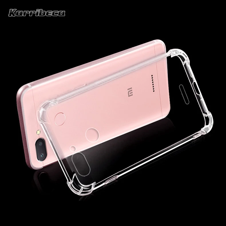 transparent silicone case redmi 6 (1)