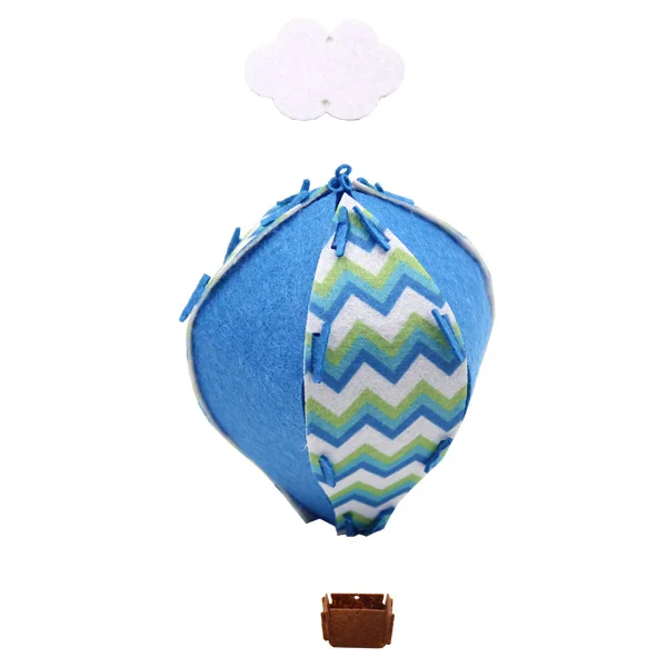 1 Набор, сделай сам, цветной нетканый воздушный шар, фонарь, гирлянда для дома, свадьбы, дня рождения, вечеринки, декор для детской комнаты, подвесные принадлежности - Цвет: Royal Blue Set